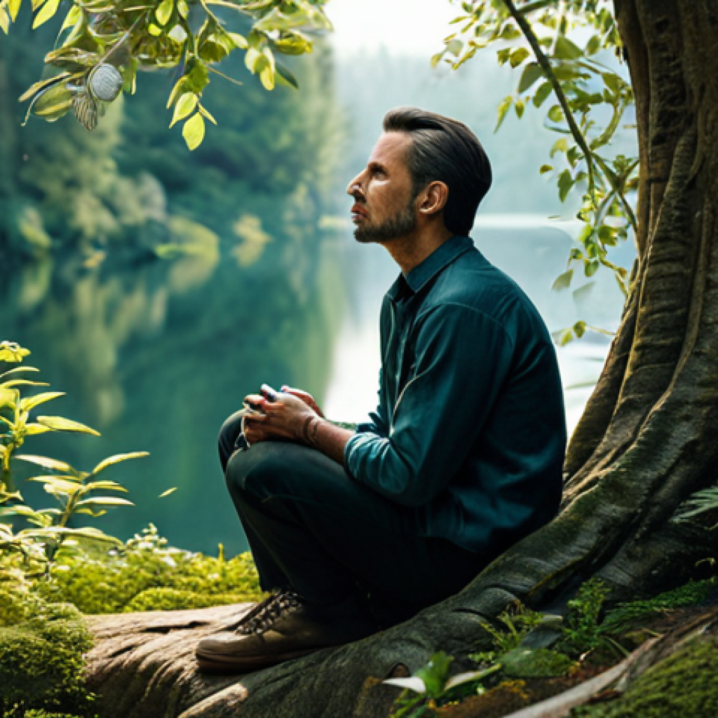 Prompt 1: Contemplation in Nature for Ideas**