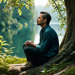 Prompt 1: Contemplation in Nature for Ideas**